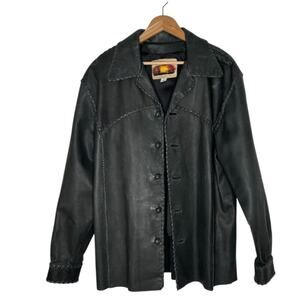Arturo Pitiquito Sonora Old Mexico Black Western Ranch Jacket Blazer 44